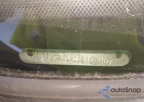 2003 Ford Taurus Se из США, поврежденный, VIN 1FAFP53U23A106407